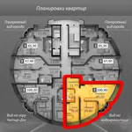 Продам 2хкомнатную квартиру на 15 этаже,  г. Симферополь,  16тиэтажный  