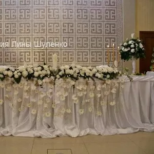 Оформление свадеб цветами. Свадебная флористика в Симферополе и Крыму.