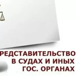 Представительство интересов в органах и судах.