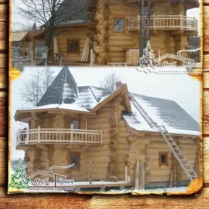 Построить рубленый дом канадской рубки 171 м² в Крыму
