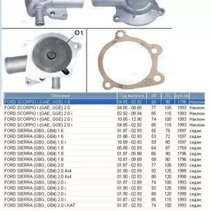 Насос водяной / помпа Ford Sierra,  Scorpio