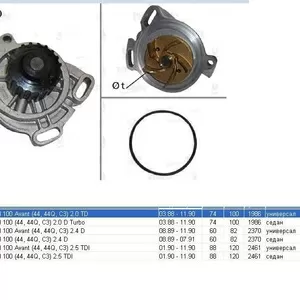 Насос водяной / помпа Audi 100 2, 4D