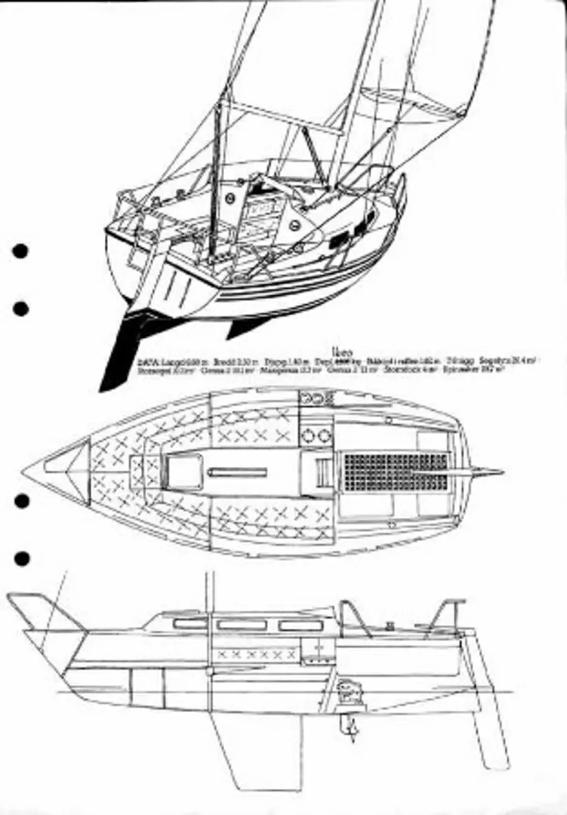 Johnson 23  шведская яхта  1982  5