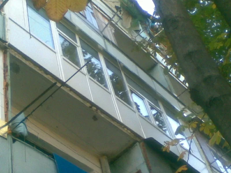 Остекление балконов и лоджий металлопластиком в Феодосии 2