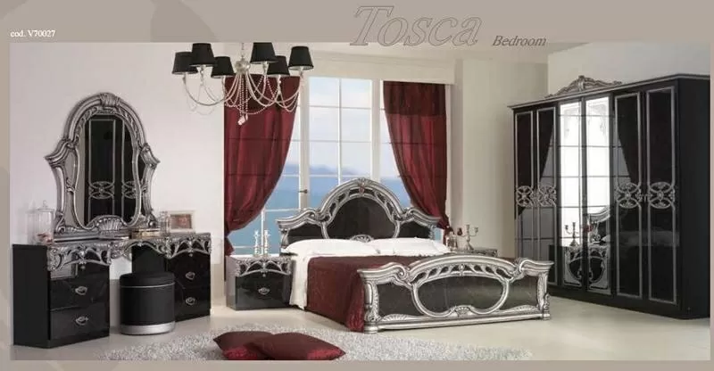 Продам Спальня Tosca (черный) Итальянская спальня Тоска Итальянская ме