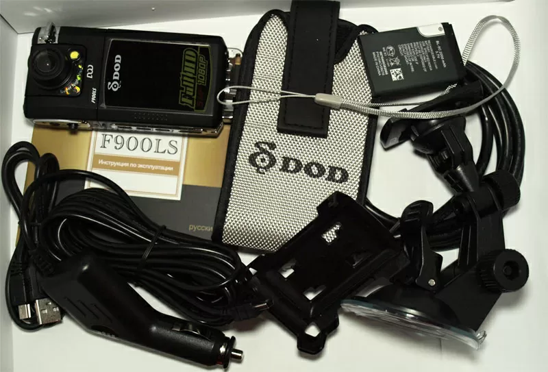 видеорегистратор DOD F900LS (оригинал,  черный) 6