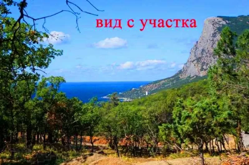 Шикарный участок вид на море ЮБК бухта Ласпи для дома вашей мечты ! 6