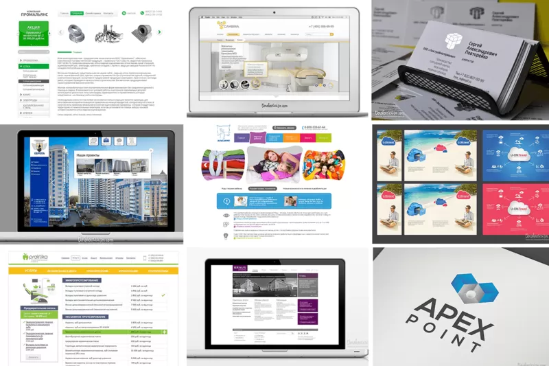 Графический дизайн,  Полиграфия,  Создание и продвижение сайтов,  Реклама 4