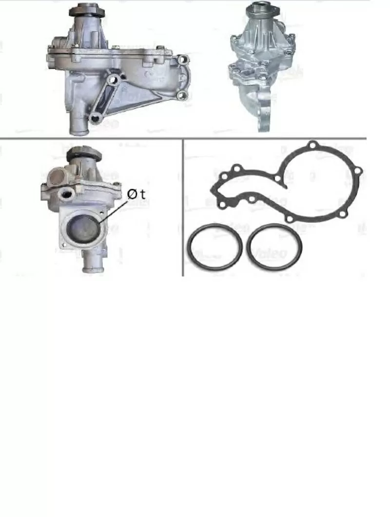 Насос водяной / помпа  Audi A4 / A6  1, 8T