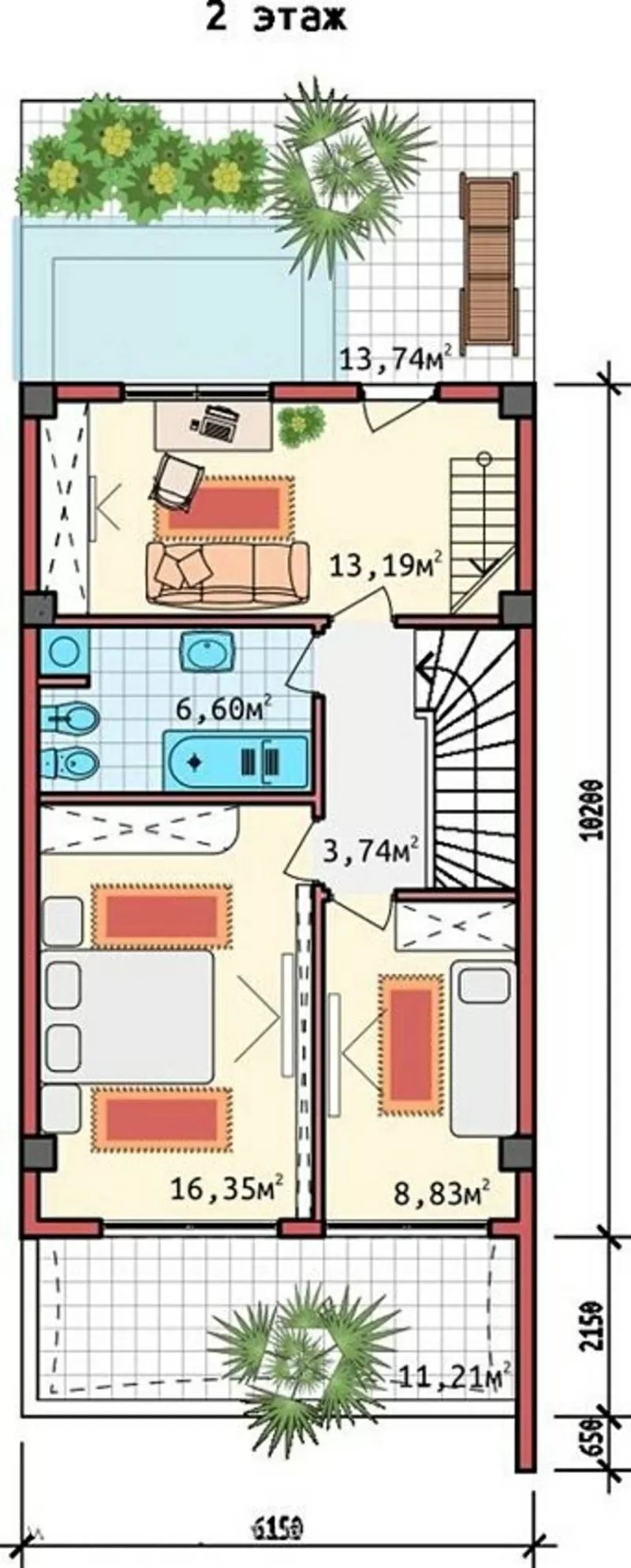 Продам таунхаус дом на море ЮБК (Массандра) 4