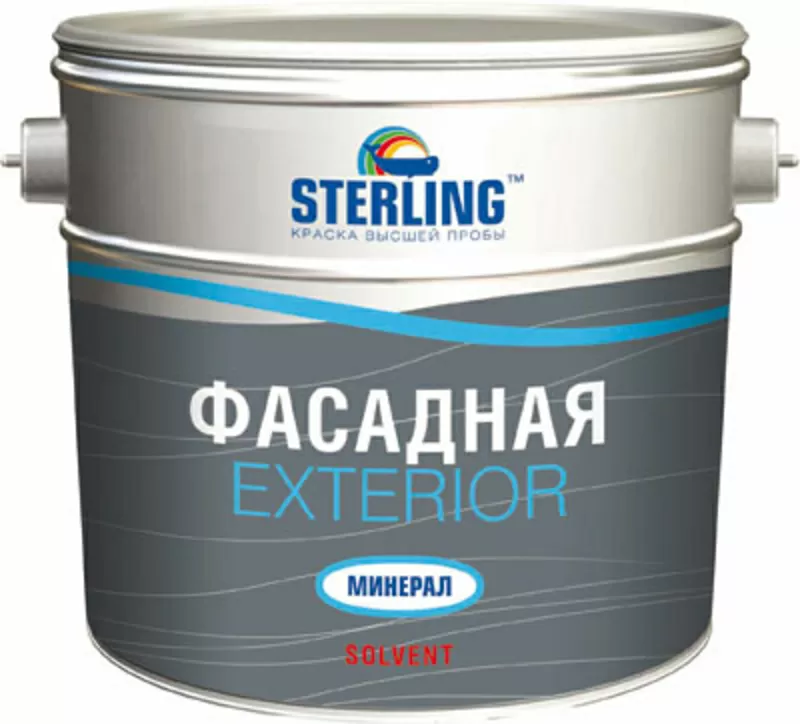 Акриловая фасадная краска Sterling 