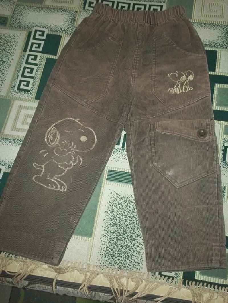 Брюки джинсовые  на мальчика 4 - 5 лет 5