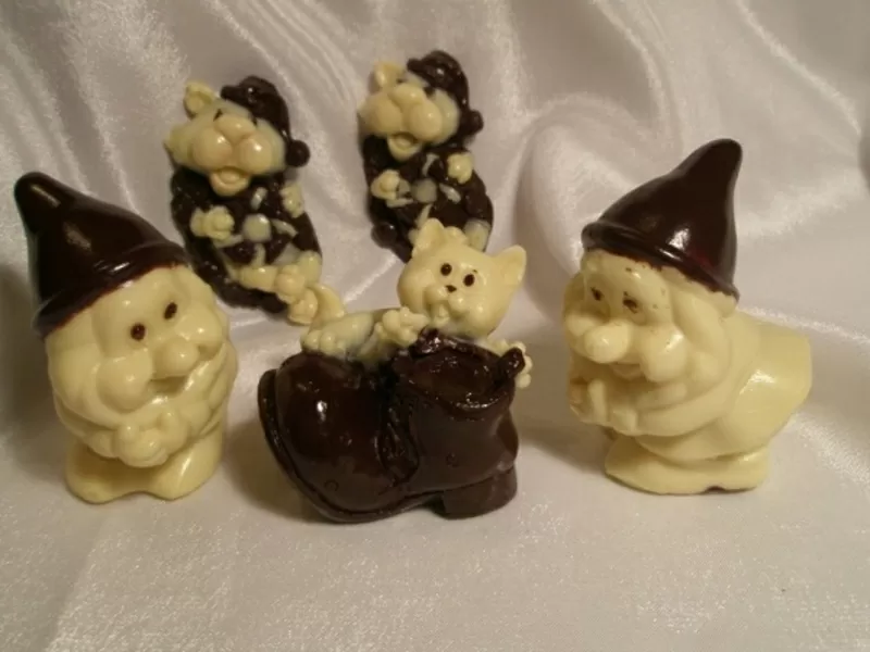 Изделия из шоколада  премиум класса ручной работы,  шоколадные фигуры 7